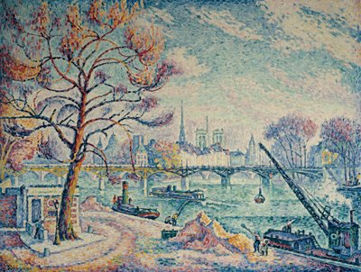 Pont des Arts av Paul Signac