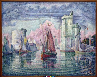 Havnen i La Rochelle av Paul Signac