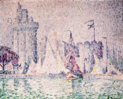 Havnen i La Rochelle av Paul Signac
