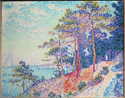 Saint Tropez, tollstien av Paul Signac