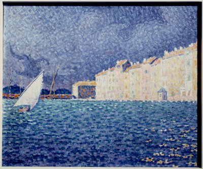 Saint Tropez-maleri av Paul Signac (1863-1935) 1895 Saint Tropez Museum of the Annonciade av Paul Signac