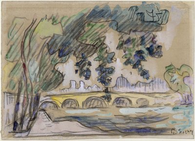 Broer over Seinen av Paul Signac