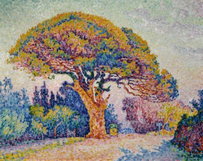 Signac, furu av Bertaud av Paul Signac