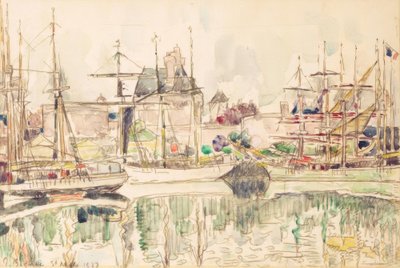 St. Litt av Paul Signac