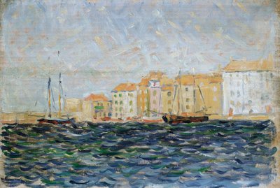 Havnen i St. Tropez av Paul Signac