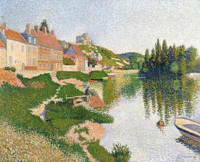Elvebredden, Petit-Andely av Paul Signac