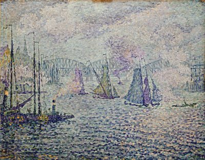 Havnen i Rotterdam av Paul Signac