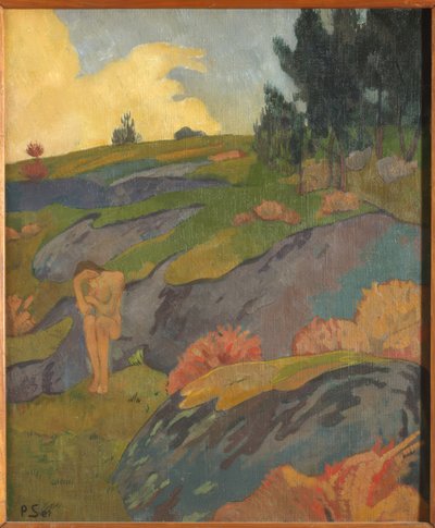 Bretonsk Eva eller melankoli av Paul Sérusier
