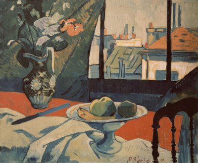 STILLEIV I VINDUET - 1891 - O/L - NABI-MALERIER av Paul Sérusier