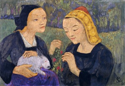 Avgiftene; Les Fees, 1926 av Paul Sérusier