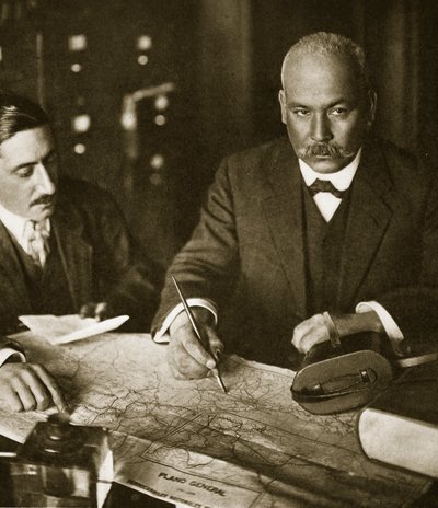 Dr Vasquez Gomez på Imperial Hotel i New York, 1911 av Paul Thompson
