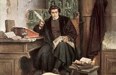 Martin Luther, mai 1521 til mars 1522 av Friedrich Paul Thumann