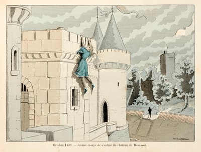 Illustrasjon hentet fra boken "" Jeanne d
