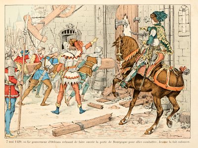 Illustrasjon hentet fra boken "" Jeanne d