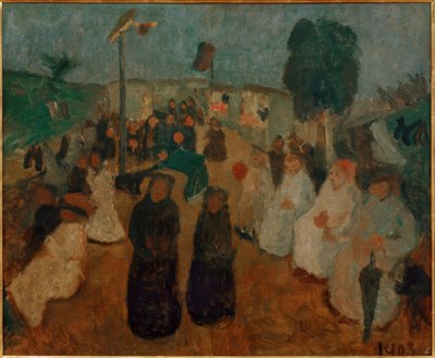Kveldsfestival i Worpswede av Paula Modersohn Becker