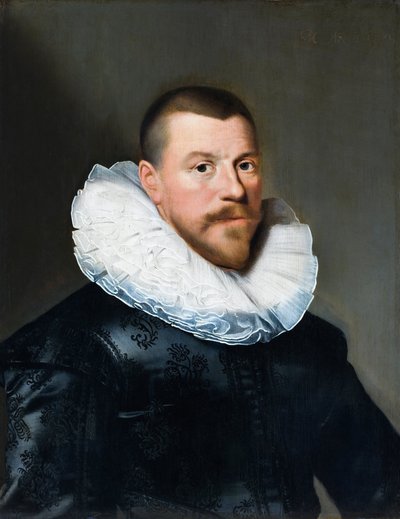 Portrett av en middelaldrende mann av Paulus Moreelse