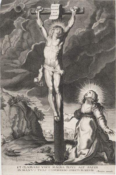 Kristus på korset av Paulus Pontius