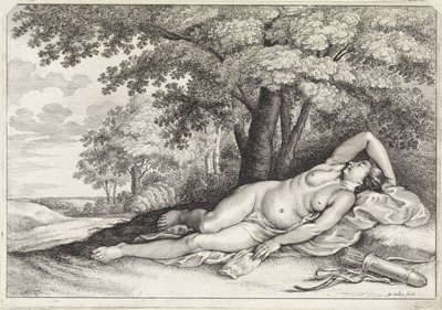 Diana als jageres av Paulus Pontius
