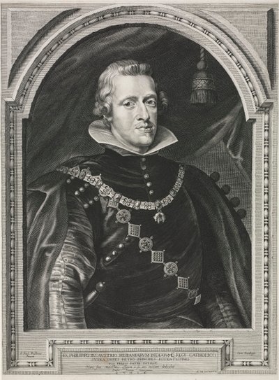 Portrett av Filip IV av Paulus Pontius