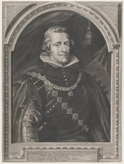 Portrett av Filip IV, 1630., 1630. av Paulus Pontius