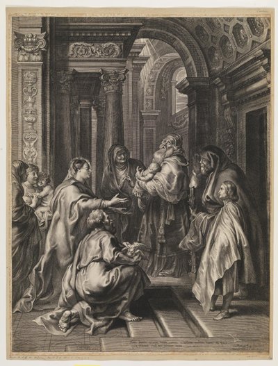Presentasjonen i tempelet av Paulus Pontius
