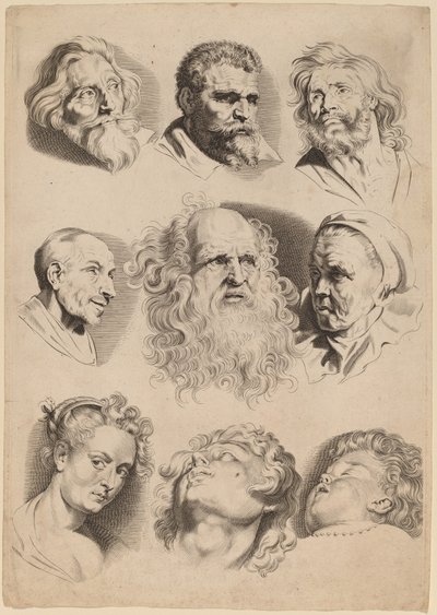 Ni hoder av Paulus Pontius after Sir Peter Paul Rubens