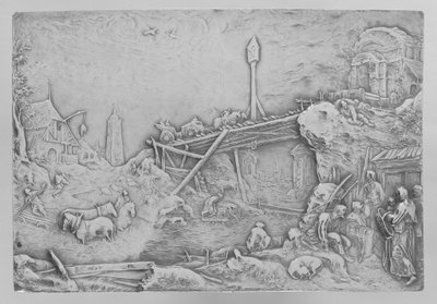 Elvelandskap Rivier Landschap av Paulus Willemsz. van Vianen