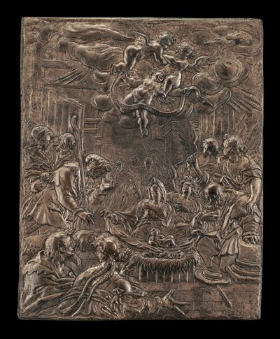 Hyrdenes tilbedelse, ca. 15901600. av Paulus van Vianen