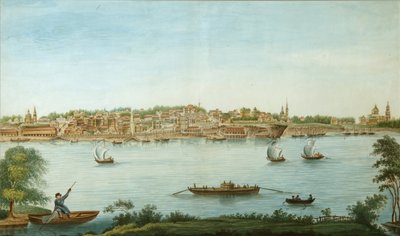 Utsikt over Perm, 1832 av Pavel Emelyanovich Razmakhnin