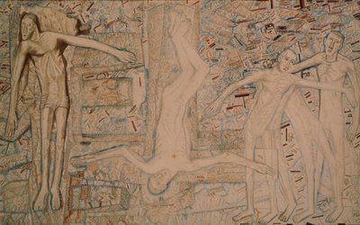 Henrettelse, 1912 av Pavel Nikolayevich Filonov