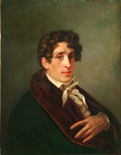 Portrait of the artist Count Fyodor Petrovich Tolstoy 1783-1873, 1809   1190501   no       norwegian Successfully Translated  Original: La grande benediction des eaux a Moscou (Russie) (The Great Blessing of Waters at Moscow) (ceremonie religieuse annuelle av Pavel Nikolayevich Michaylov