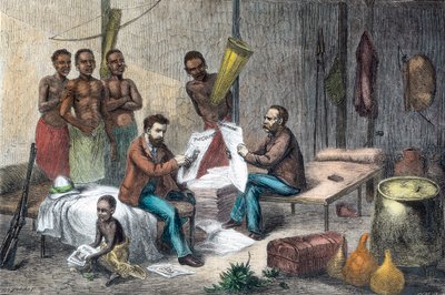 Livingstone og Stanley mottok aviser i Sentral-Afrika, 1871-1873 av Pearson
