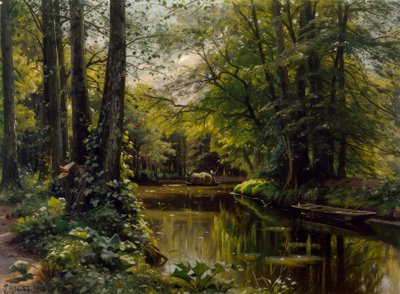 Sommer i Spreewald av Peder Monsted