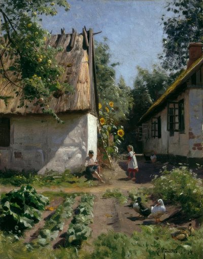 Sommerdag av Peder Monsted