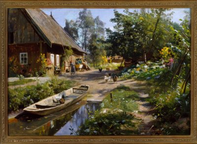 Solrik dag i landet av Peder Monsted