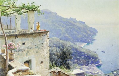 Ravello-kysten av Peder Monsted