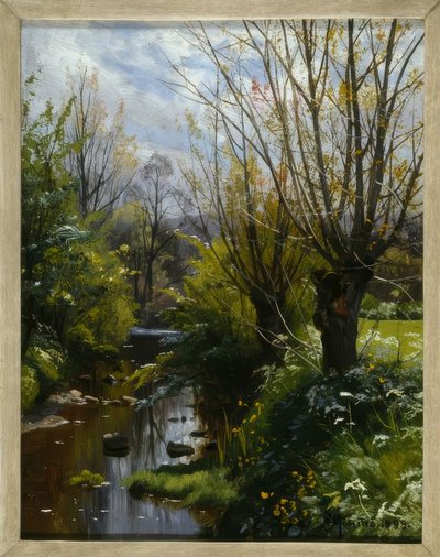 Waldbach av Peder Monsted