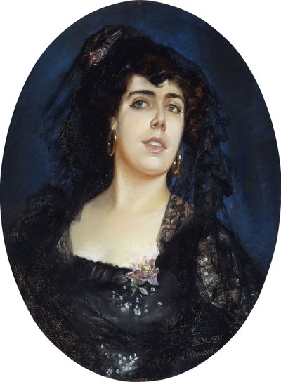 Portrett av Anne Pelterson-Norrie, 1889 av Peder Severin Krøyer