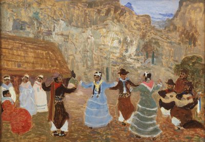 Kreolsk dans av Pedro Figari