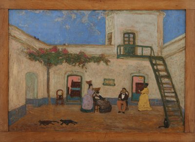 Patio eller Unitary Patio av Pedro Figari