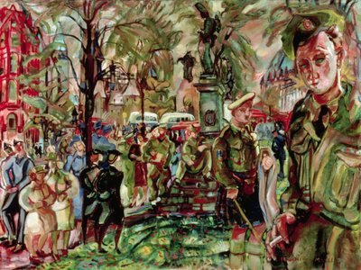 Ottawa, ca. 1943 (olje på lerret) av Pegi Nicol Macleod