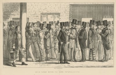 Søndag før derbyet av Percy Cruikshank