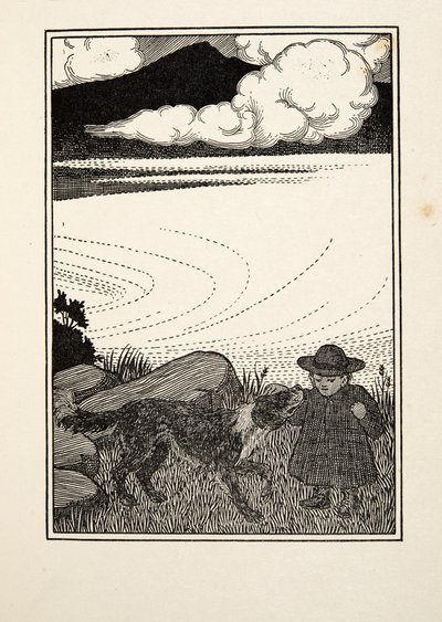 A Child Saved, fra A Hundred Anecdotes of Animals, pub. 1924 av Percy J. Billingshurst
