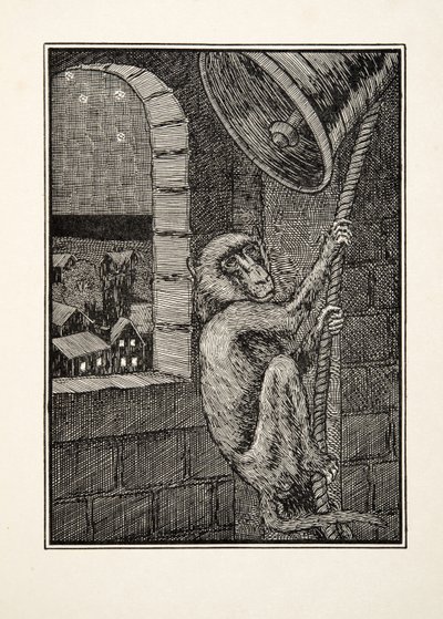 A False Alarm, fra A Hundred Anecdotes of Animals, pub. 1924 av Percy J. Billingshurst