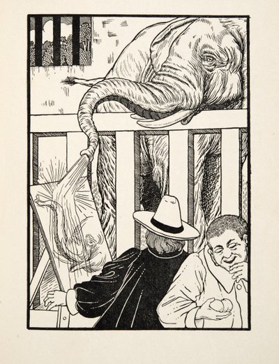A Sense of Ridicule, fra A Hundred Anecdotes of Animals, pub. 1924 av Percy J. Billingshurst