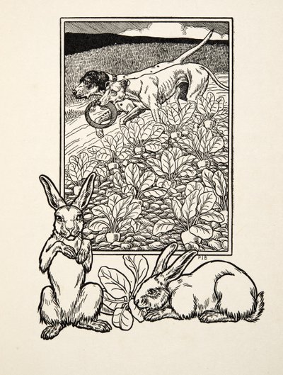 A Sly Couple, fra A Hundred Anecdotes of Animals, pub. 1924 av Percy J. Billingshurst