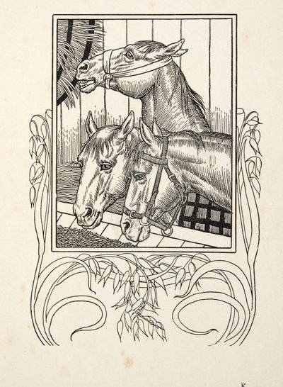 Assisting the Aged, fra A Hundred Anecdotes of Animals, pub. 1924 av Percy J. Billingshurst