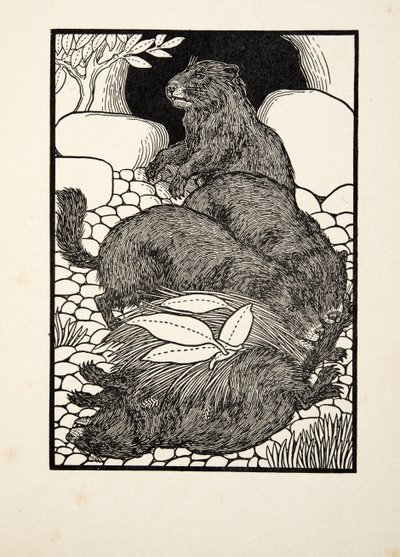 Division of Labour, fra A Hundred Anecdotes of Animals, pub. 1924 av Percy J. Billingshurst