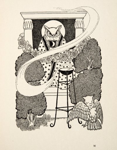 Escape of Genghis Khan, fra A Hundred Anecdotes of Animals, pub. 1924 av Percy J. Billingshurst