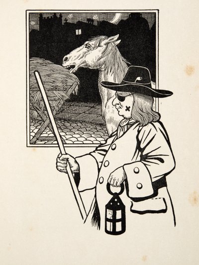 Foraging, fra A Hundred Anecdotes of Animals, pub. 1924 av Percy J. Billingshurst